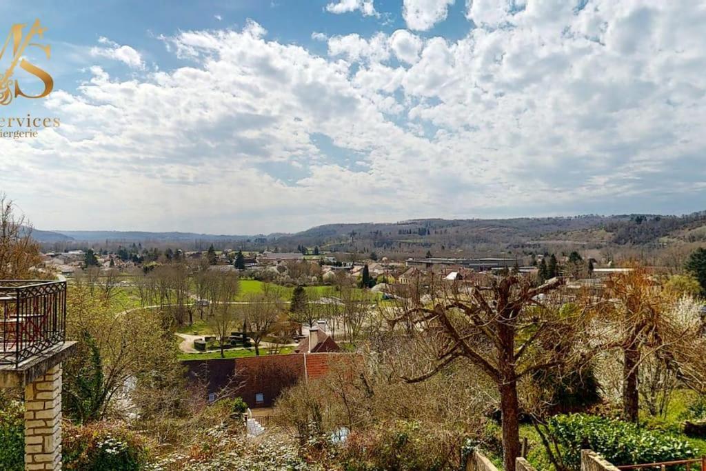 La Source D'Eugenie Vue Panoramique Au Bugue Villa Le Bugue Dış mekan fotoğraf
